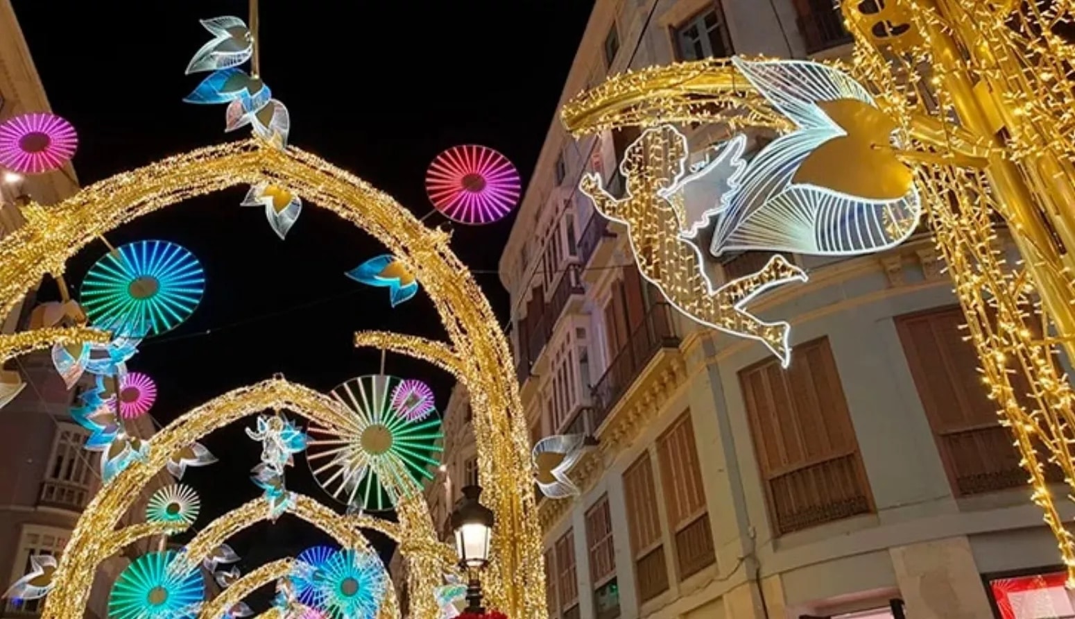 Christmas Lights in Malaga 2023
